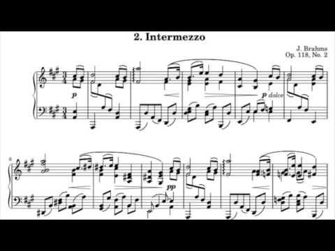 Sechs Klavierstücke, Op. 118: Ii. Intermezzo In A Major