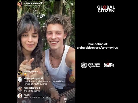 Coronavirus - Together At Home with Shawn Mendes & Camila Cabello