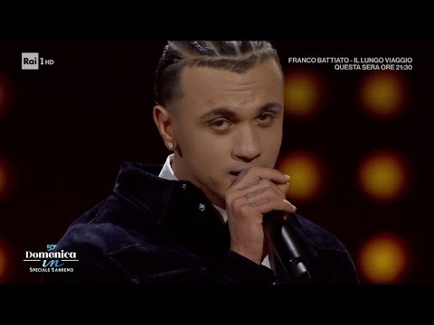Samurai Jay canta "Ossessione" - Domenica In Speciale Sanremo 2026