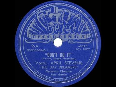 Don't Do It