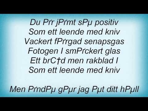 Leende Med Kniv