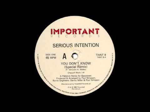 You Don't Know (special Remix)