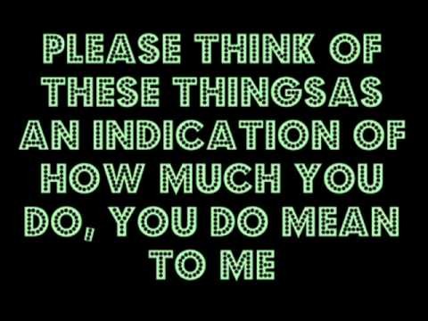 Think Of These Things
