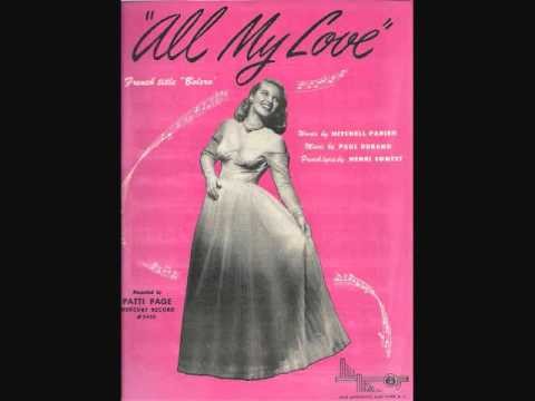 Patti Page - All My Love (Bolero)