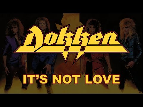 It's Not Love