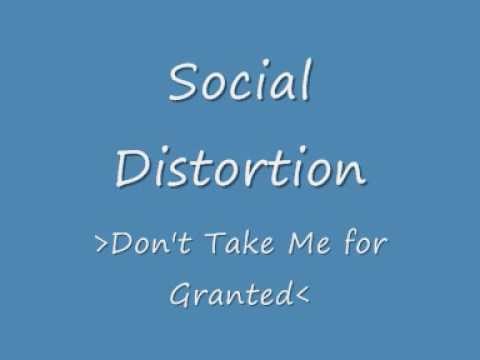 Don't Take Me For Granted