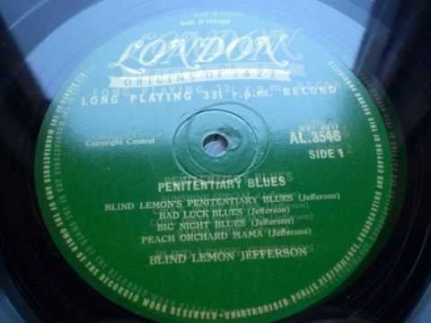 Blind Lemon's Penitentiary Blues