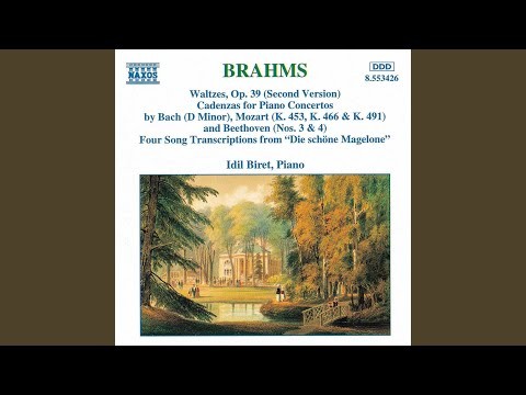 16 Waltzes, Op. 39 (1867 Version): No. 3 In G-sharp Minor